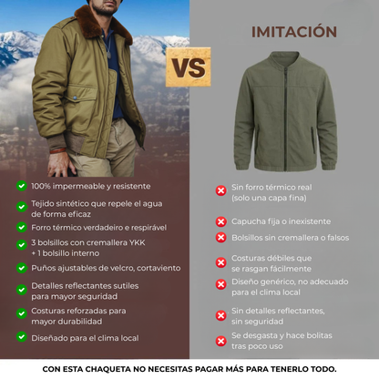 Abrigo Artesanal Pico del Lobo™ | Edición Limitada 2025