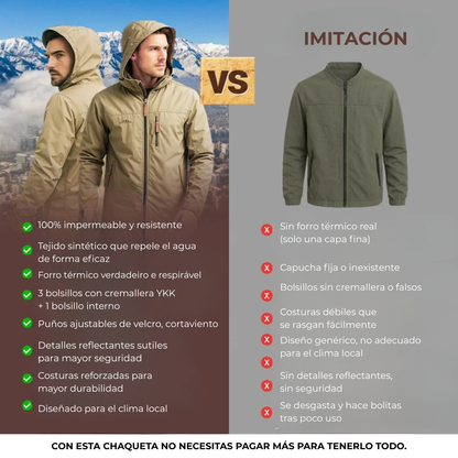 Cortavientos Artesanal Monte Izaga™ | Edición Limitada 2025